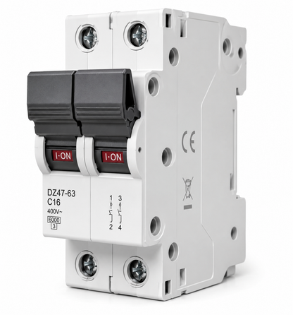 DIN Rail AC Fuse Holder, LED Indication