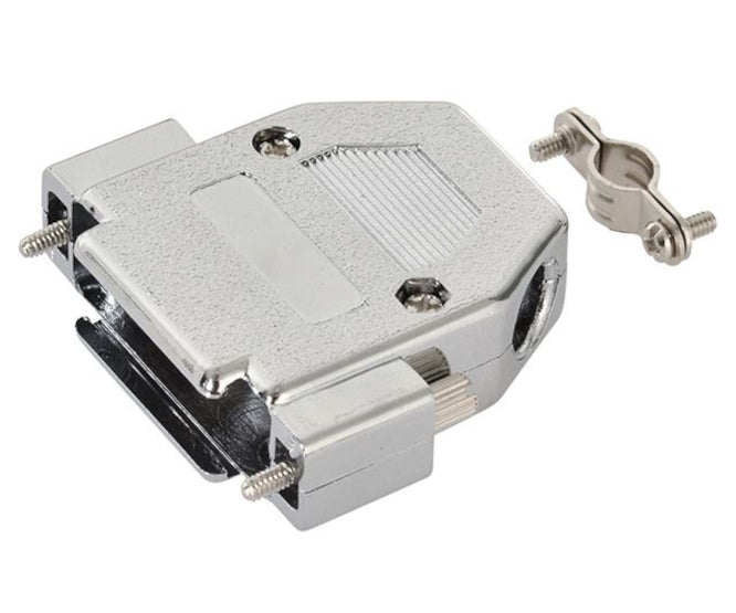 EIE Cover D-Sub Grey Cnr Entry Thumb Screws