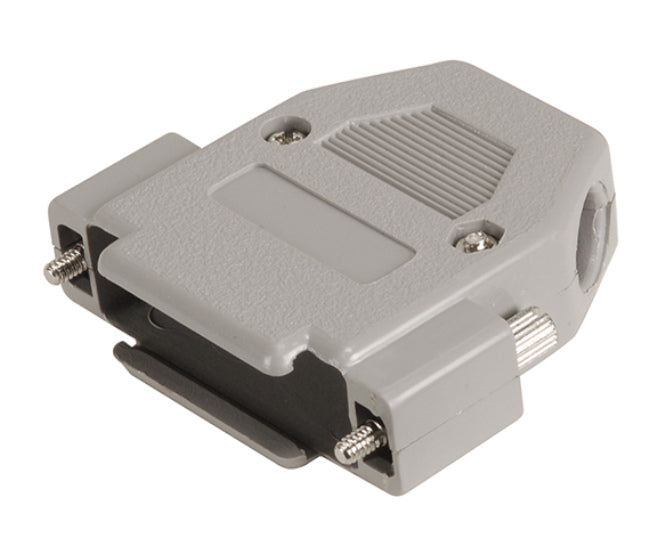 EIE Cover D-Sub Grey Cnr Entry Thumb Screws