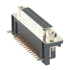 EIE Socket D-Sub 25W PCB Right-Angle Metal 8.1mm