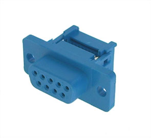 EIE Idc Socket D-Sub 9W Plastic Mount & Plastic Strain