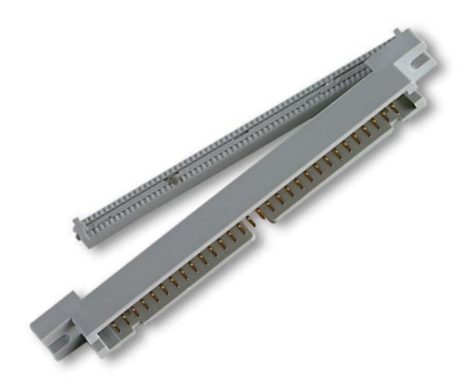 EIE Idc Header 40W Flanged P=2mm