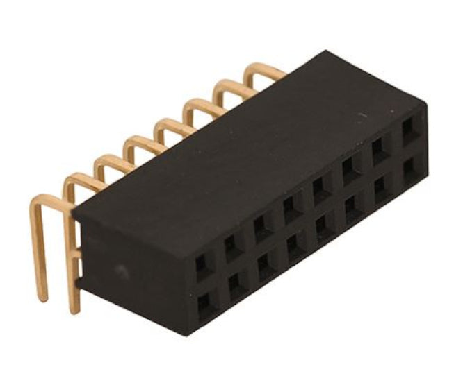 EIE Socket Dil Right-Angle Housed 2.54 20-W