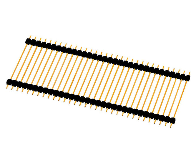 EIE Header Sil Str 40W 2.54 TH=19