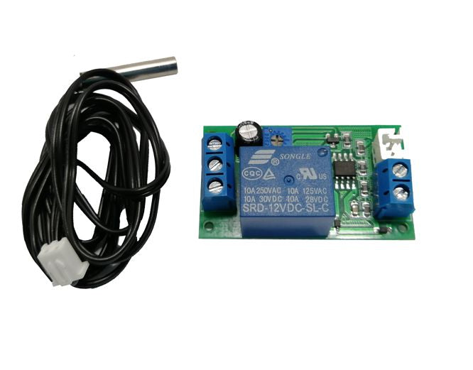 EIE Temp Sensining Analog Adjust, Relay Module 12VDC