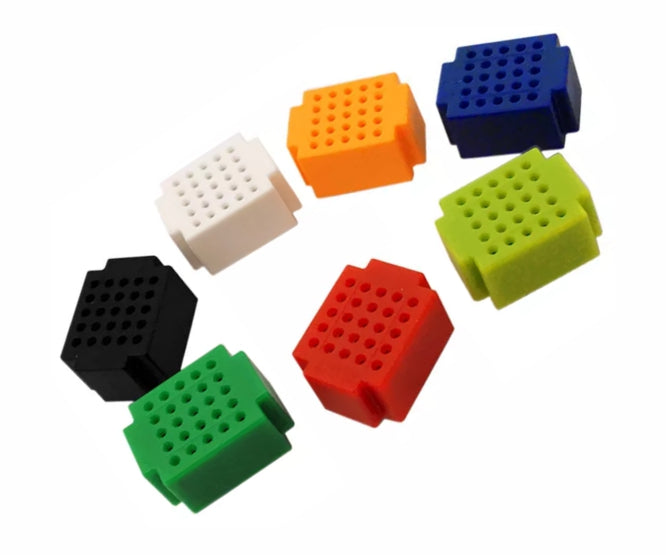 Keyestudio Coloured Breadboard Set 7PCS 20x15x12mm