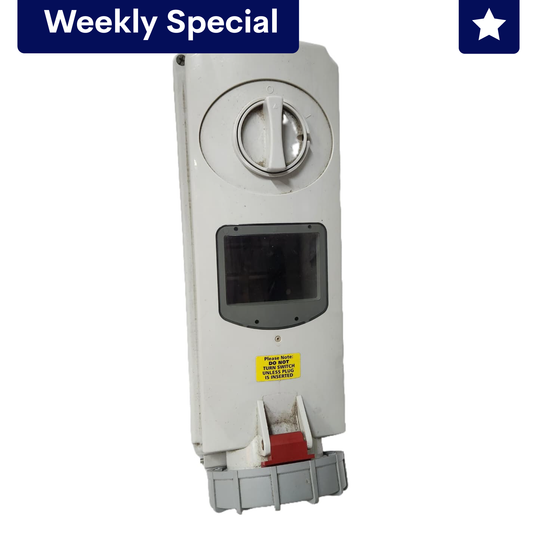 ONYX | Interlocking Switch Socket IP67 3P+E