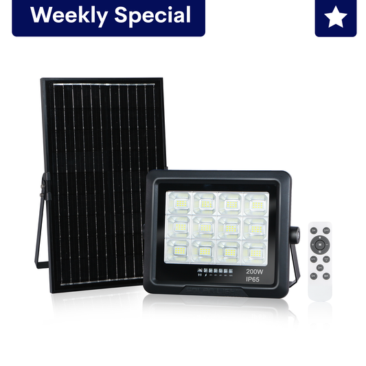 DAYLIGHT | Solar Floodlight 200w – Water & electrical solutions from Daylight | Zisabo South Africa
