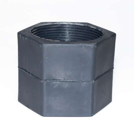 Heavy-duty Tommy flowbin tank connector for secure water transfer and home improvement projects.