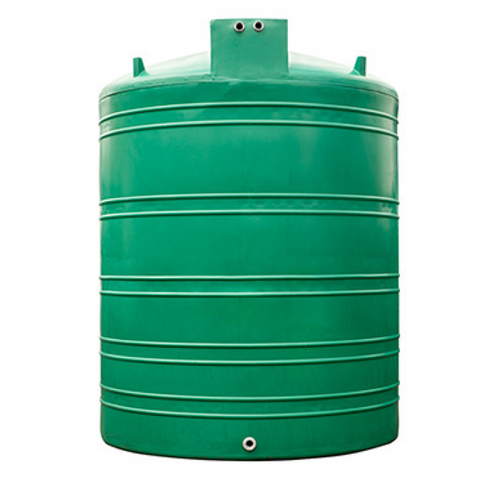 Durable KRM vertical water tank, ideal for water storage in home and professional projects.
