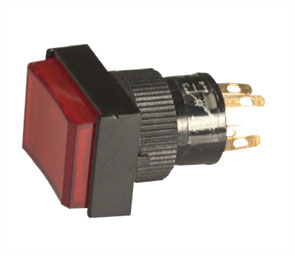 Daier Illuminated Push Button Switch Dpst 250V 3A