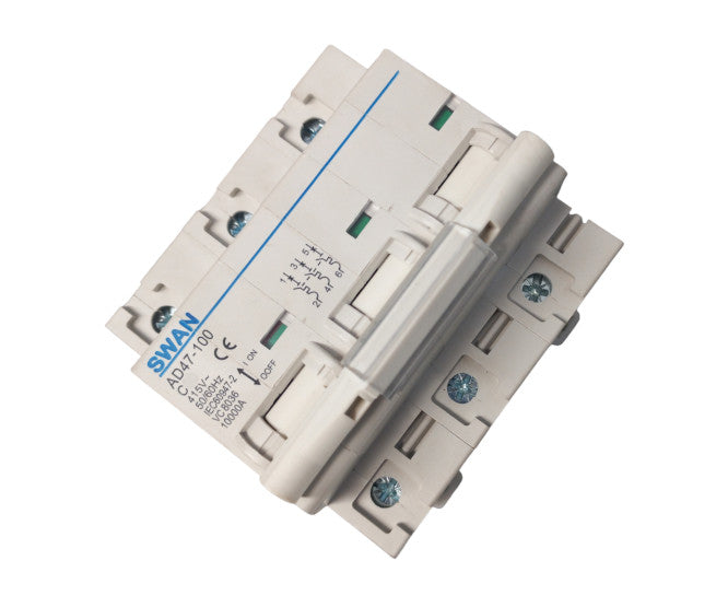 Swan Electric 3P 10kA C-curve MCB circuit breaker