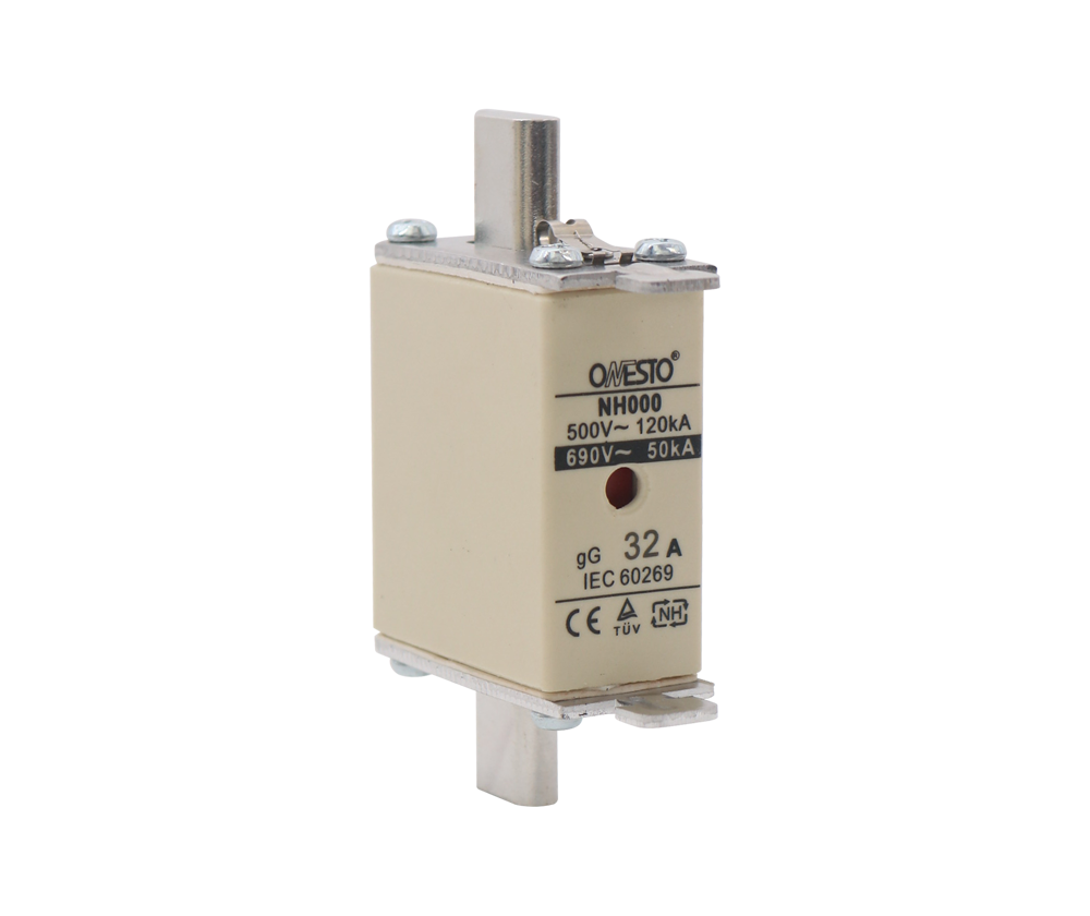 NH fuse link 10A to 630A general protection fuse double indicator industrial fuse
