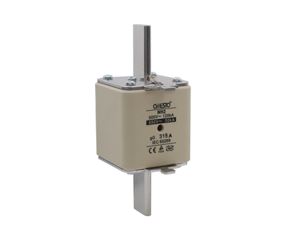 NH fuse link 10A to 630A general protection fuse double indicator industrial fuse