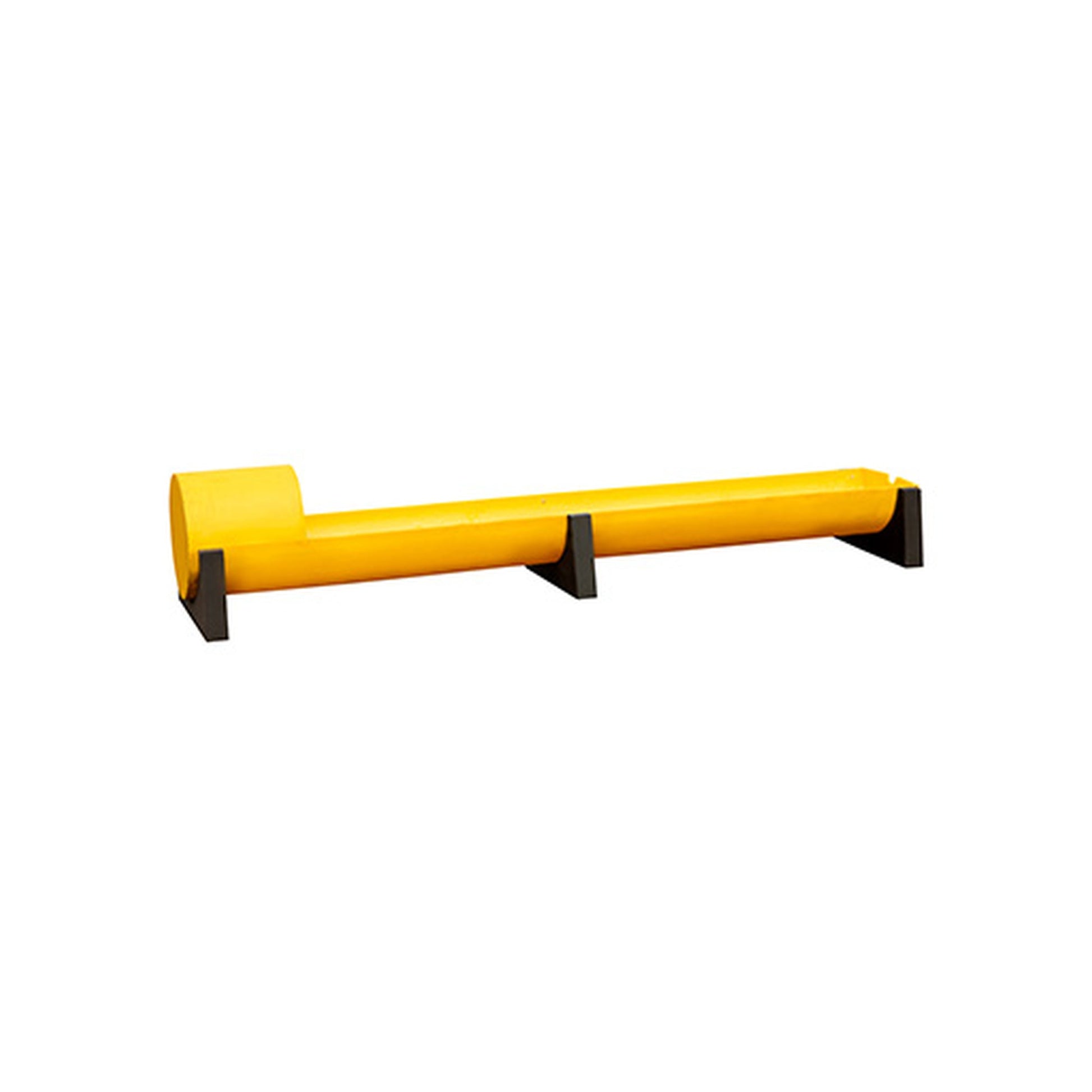 KRM sheep water trough yellow LDPE – livestock water supply for sheep
