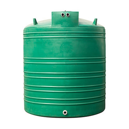 KRM vertical water tank 5000l green
