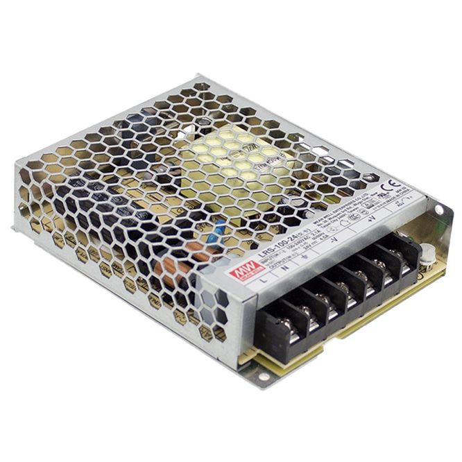 Mean Well Enclosed Power Supply LRS-100 100W
