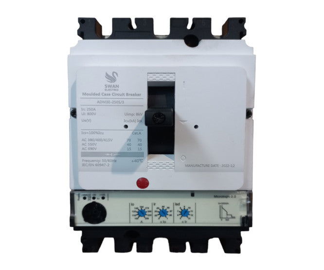 Swan Electric 3P 400A moulded case circuit breaker MCCB