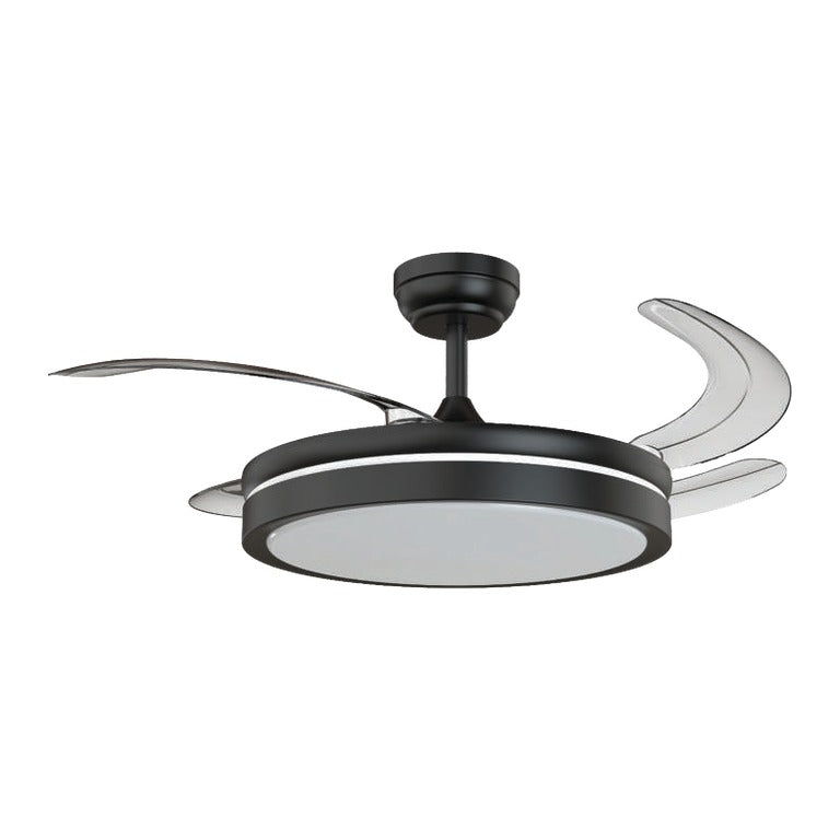 O-lite Aquila Retractable Ceiling Fan – 42", 3CCT LED Light, 230V