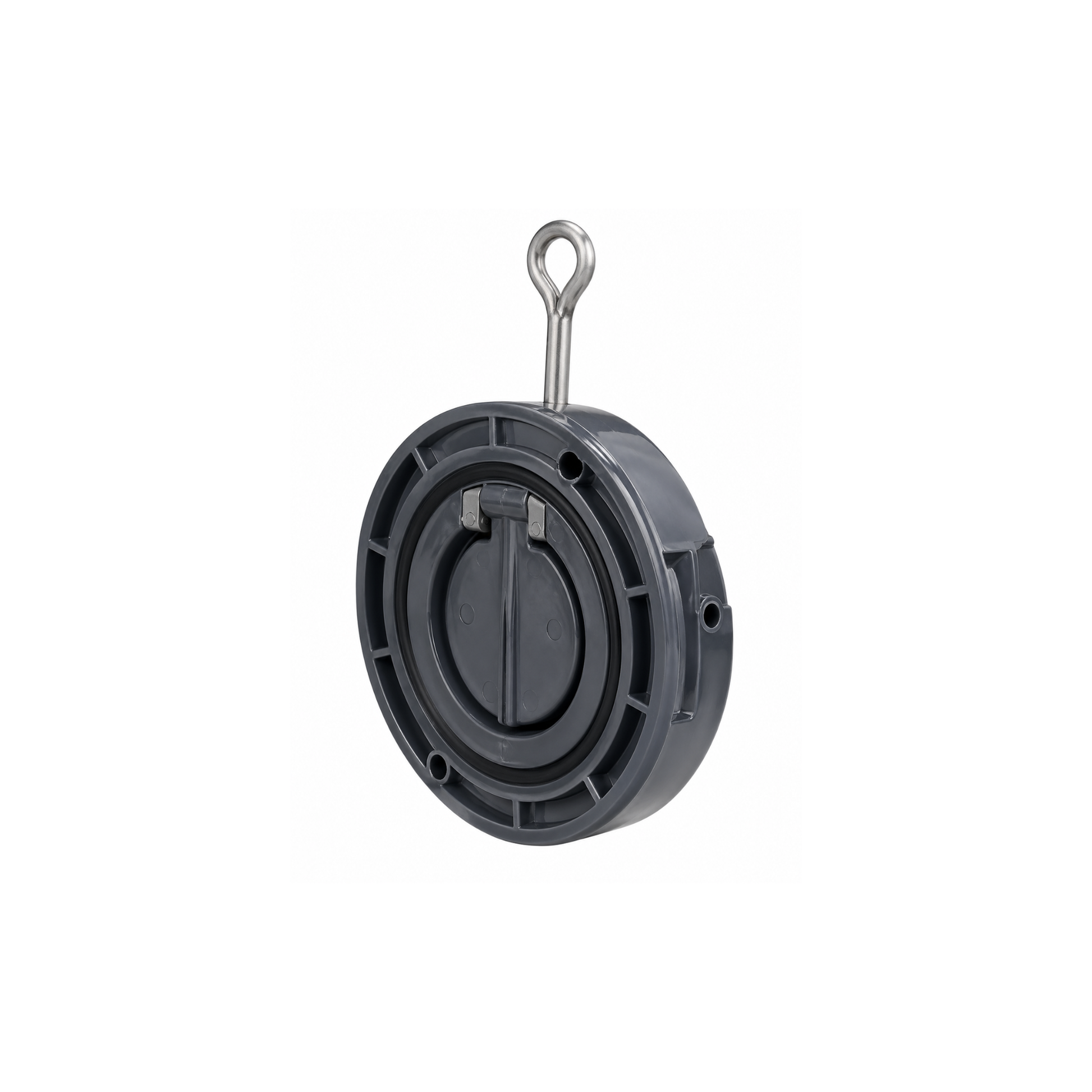 Wafer flap check valve with EPDM or FPM O-rings