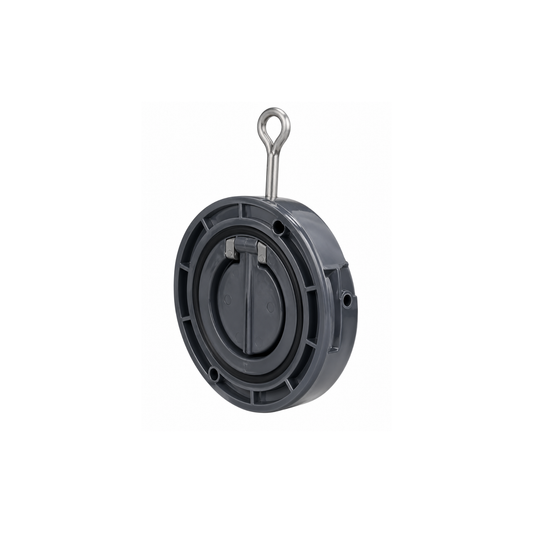 Wafer flap check valve with EPDM or FPM O-rings