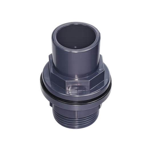 PVC tank connector VDL for water tank pipe connections